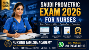 Saudi Prometric Exam for Nurses 2026