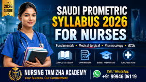 Saudi Prometric Exam for Nurses