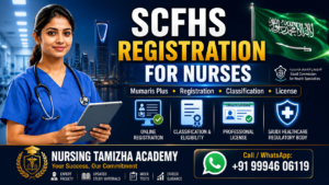 SCFHS Registration Process for Nurses